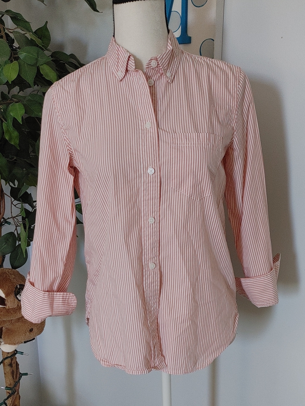 J. Crew Classic Fit Cotton Poplin Shirt 2